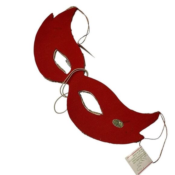 Vintage Sequin Mardi Gras Mask – Handmade USA – Costume Corner - Halloween - Picture 3 of 4